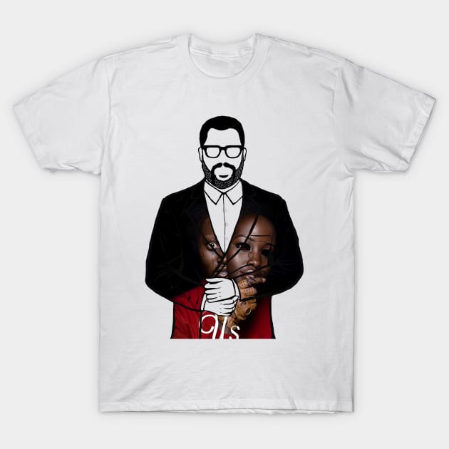 Jordan Peele, the director of Us T-Shirt by Youre-So-Punny